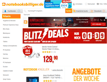 Tablet Screenshot of notebooksbilliger.de